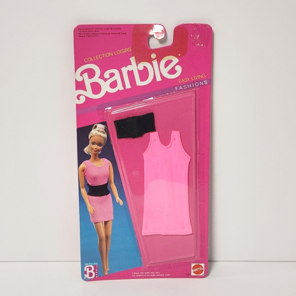 2/$30  1990 Barbie Easy Living Fashions NIB